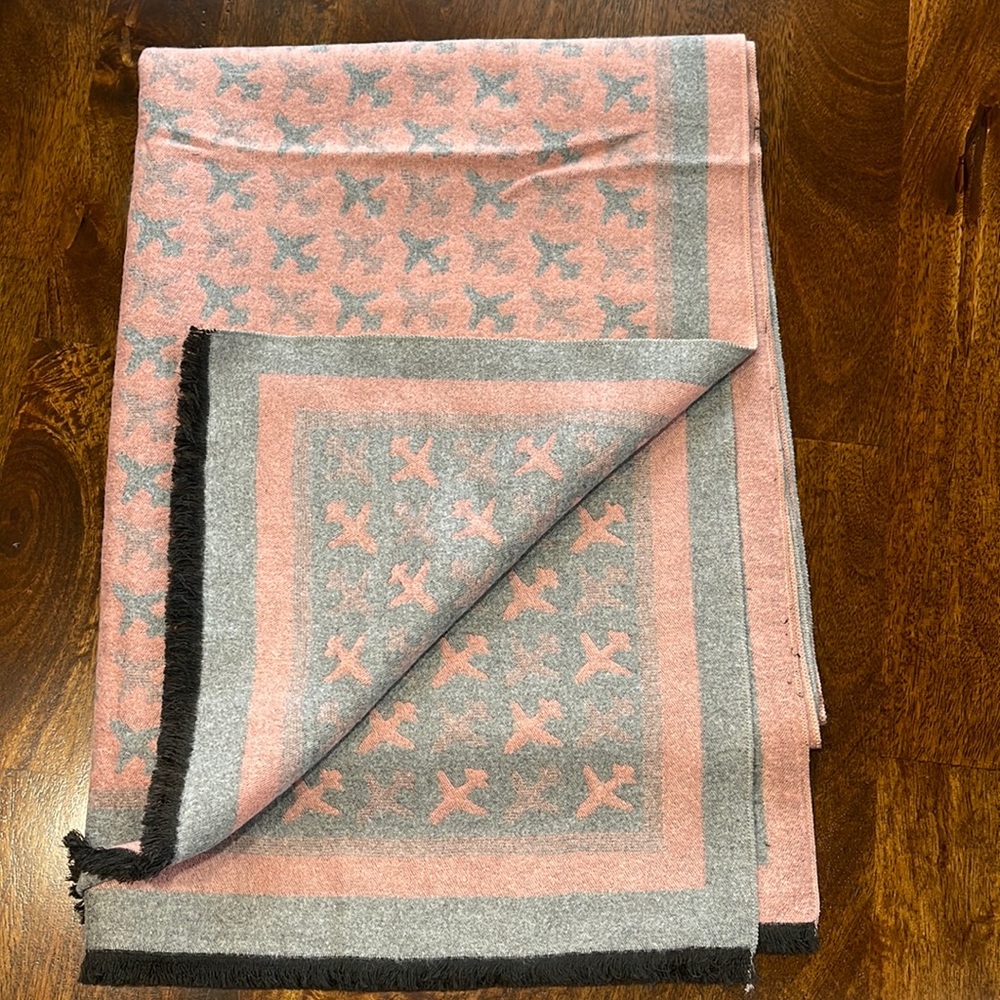 Airplane large scarf/wrap nwot